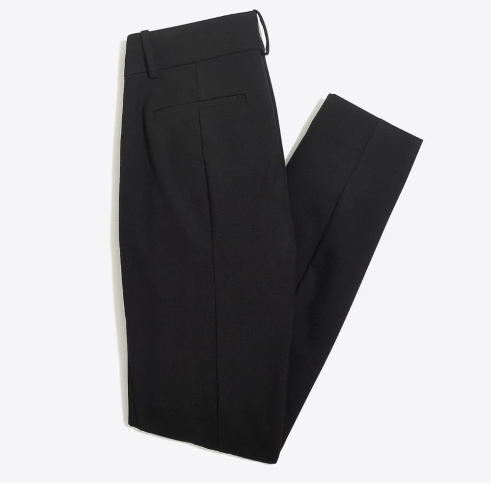 J. Crew Women’s Slim Cropped Pant (Black) Size 2